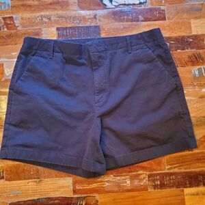 Banana Republic Black Cotton Shorts